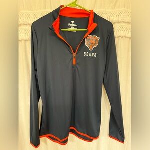 Chicago Bears Women’s Pullover/Half-Zip. Size Large